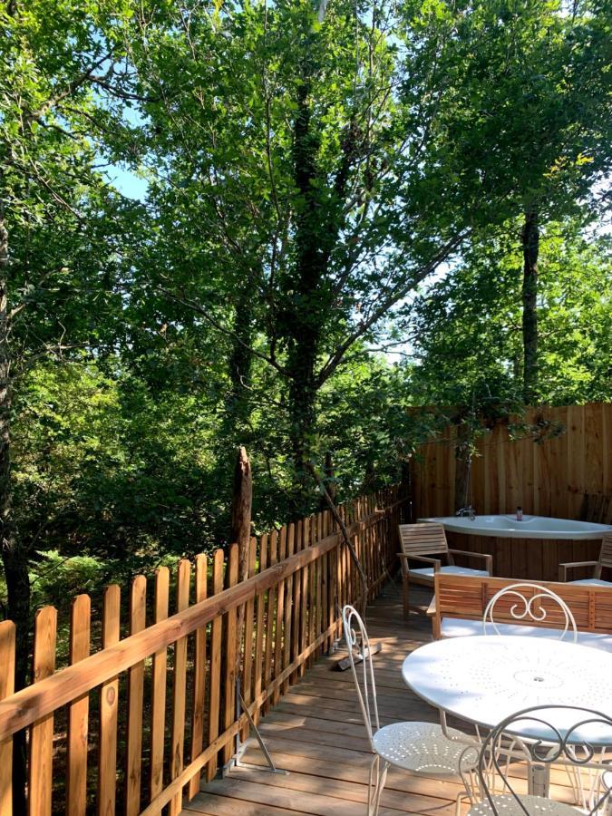 Magic Roof Top Bus With Big Bath In The Tree Forest! Mimizan-Plage Eksteriør bilde